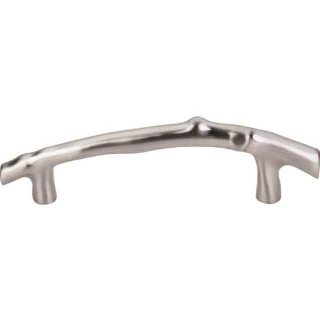 Top Knobs - Aspen II Twig Pull 5 Inch (c-c) Brushed Satin Nickel - Brushed Satin Nickel