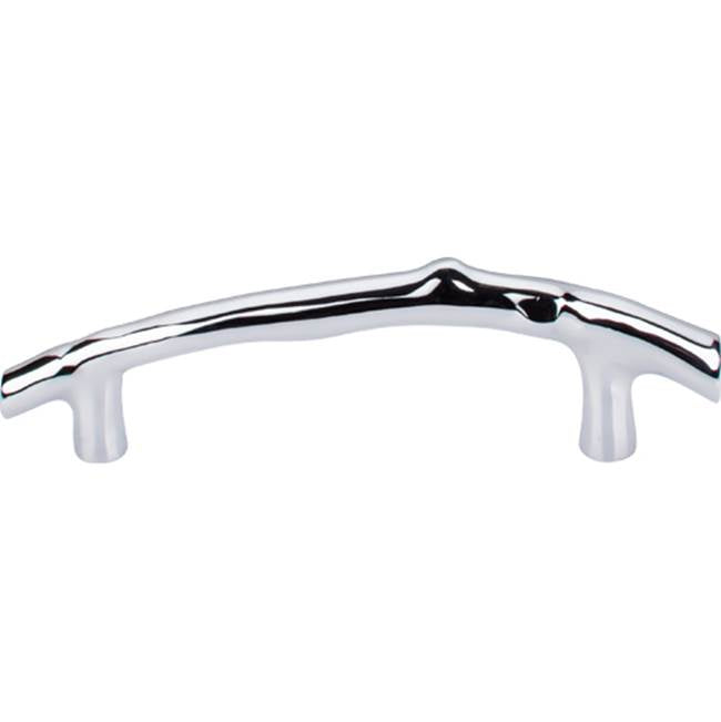 Top Knobs - Aspen II Twig Pull 5 Inch (c-c) Polished Chrome - Polished Chrome