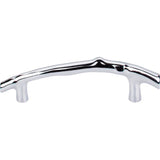 Top Knobs - Aspen II Twig Pull 5 Inch (c-c) Polished Chrome - Polished Chrome