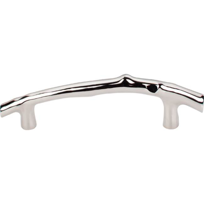 Top Knobs - Aspen II Twig Pull 5 Inch (c-c) Polished Nickel - Polished Nickel