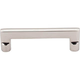 Top Knobs - Aspen II Flat Sided Pull 4 Inch (c-c) Polished Nickel - Polished Nickel