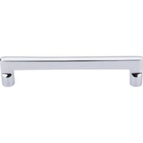 Top Knobs - Aspen II Flat Sided Pull 6 Inch (c-c) Polished Chrome - Polished Chrome
