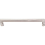 Top Knobs - Aspen II Flat Sided Pull 9 Inch (c-c) Brushed Satin Nickel - Brushed Satin Nickel