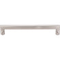 Top Knobs - Aspen II Flat Sided Pull 9 Inch (c-c) Brushed Satin Nickel - Brushed Satin Nickel