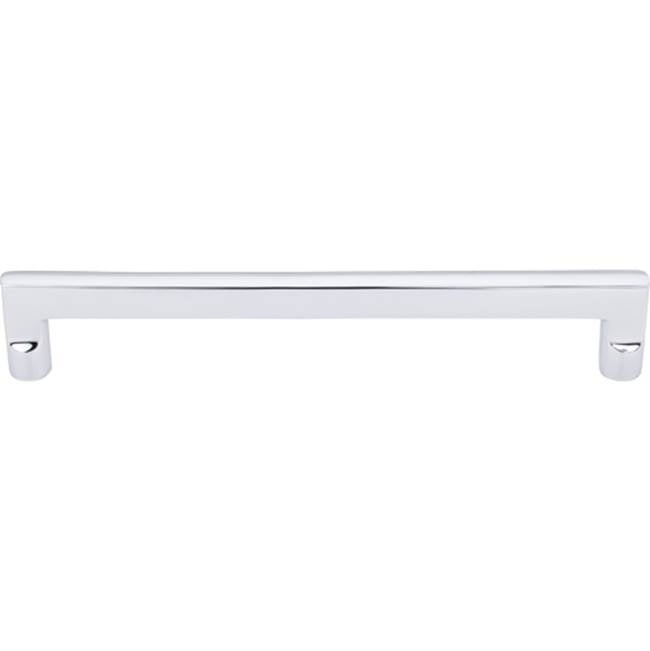 Top Knobs - Aspen II Flat Sided Pull 9 Inch (c-c) Polished Chrome - Polished Chrome