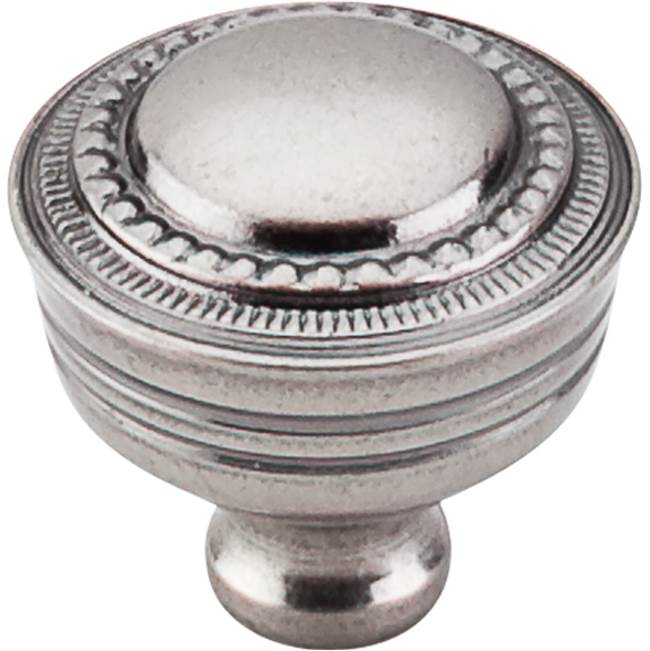 Top Knobs - Contessa Knob 1 1/4 Inch Pewter Antique - Pewter Antique