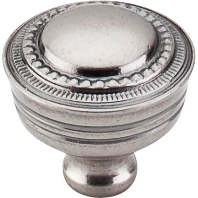 Top Knobs - Contessa Knob 1 1/4 Inch Pewter Antique - Pewter Antique