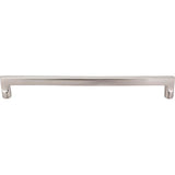 Top Knobs - Aspen II Flat Sided Pull 12 Inch (c-c) Brushed Satin Nickel - Brushed Satin Nickel