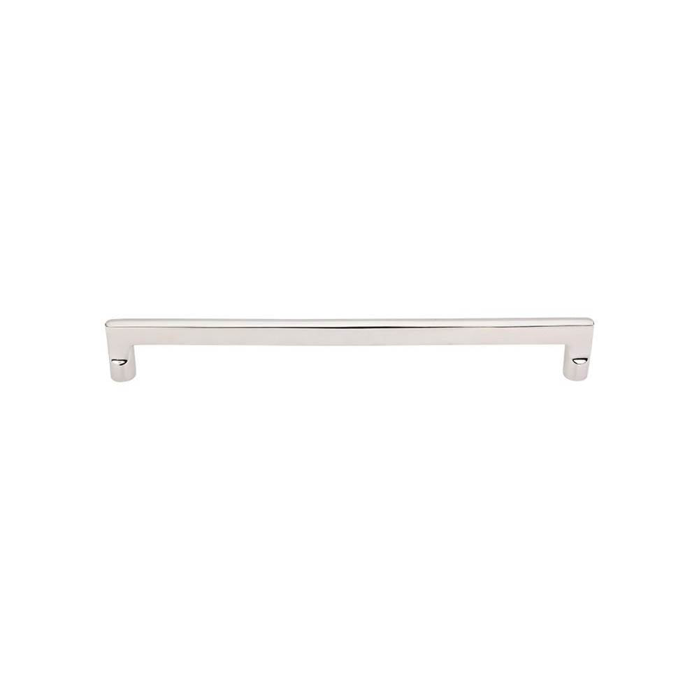 Top Knobs - Aspen II Flat Sided Pull 18 Inch (c-c) Polished Nickel - Polished Nickel