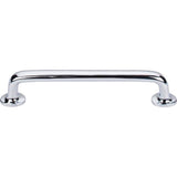 Top Knobs - Aspen II Rounded Pull 6 Inch (c-c) Polished Chrome - Polished Chrome