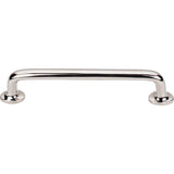 Top Knobs - Aspen II Rounded Pull 6 Inch (c-c) Polished Nickel - Polished Nickel
