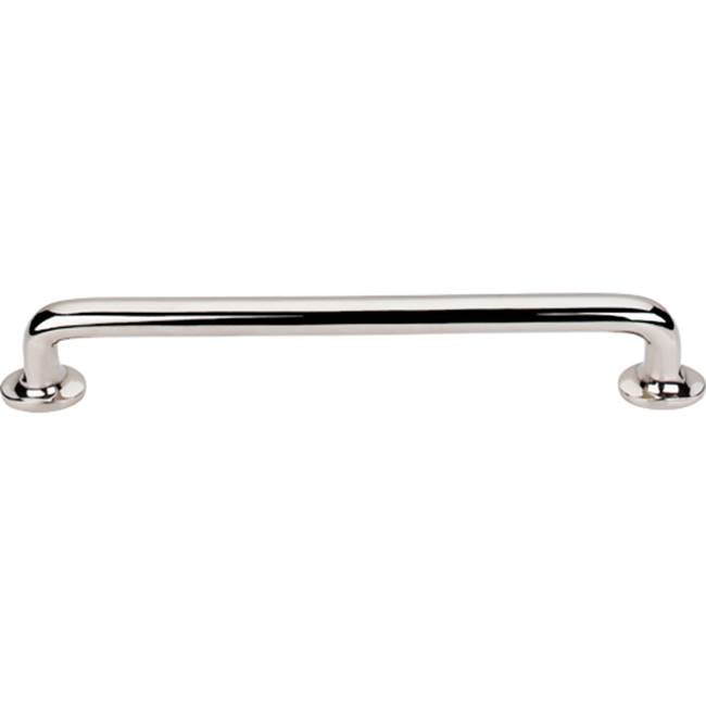 Top Knobs - Aspen II Rounded Pull 9 Inch (c-c) Polished Nickel - Polished Nickel