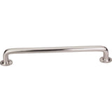 Top Knobs - Aspen II Rounded Pull 12 Inch (c-c) Brushed Satin Nickel - Brushed Satin Nickel