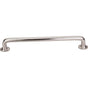 Top Knobs - Aspen II Rounded Pull 12 Inch (c-c) Brushed Satin Nickel - Brushed Satin Nickel