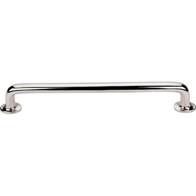 Top Knobs - Aspen II Rounded Pull 12 Inch (c-c) Polished Nickel - Polished Nickel