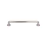 Top Knobs - Aspen II Rounded Pull 18 Inch (c-c) Brushed Satin Nickel - Brushed Satin Nickel