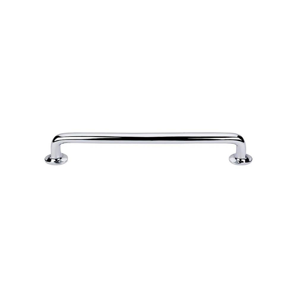 Top Knobs - Aspen II Rounded Pull 18 Inch (c-c) Polished Chrome - Polished Chrome