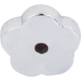 Top Knobs - Aspen II Flower Backplate 1 Inch Polished Chrome - Polished Chrome