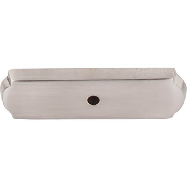 Top Knobs - Aspen II Rectangle Backplate 2 1/2 Inch Brushed Satin Nickel - Brushed Satin Nickel