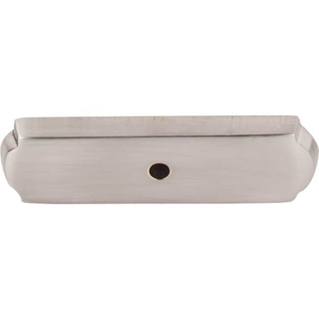 Top Knobs - Aspen II Rectangle Backplate 2 1/2 Inch Brushed Satin Nickel - Brushed Satin Nickel