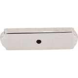 Top Knobs - Aspen II Rectangle Backplate 2 1/2 Inch Polished Nickel - Polished Nickel