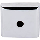 Top Knobs - Aspen II Square Backplate 7/8 Inch Polished Chrome - Polished Chrome