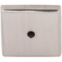 Top Knobs - Aspen II Square Backplate 1 1/4 Inch Brushed Satin Nickel - Brushed Satin Nickel