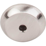 Top Knobs - Aspen II Round Backplate 7/8 Inch Brushed Satin Nickel - Brushed Satin Nickel