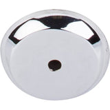 Top Knobs - Aspen II Round Backplate 1 1/4 Inch Polished Chrome - Polished Chrome