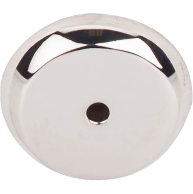 Top Knobs - Aspen II Round Backplate 1 1/4 Inch Polished Nickel - Polished Nickel