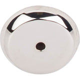 Top Knobs - Aspen II Round Backplate 1 1/4 Inch Polished Nickel - Polished Nickel