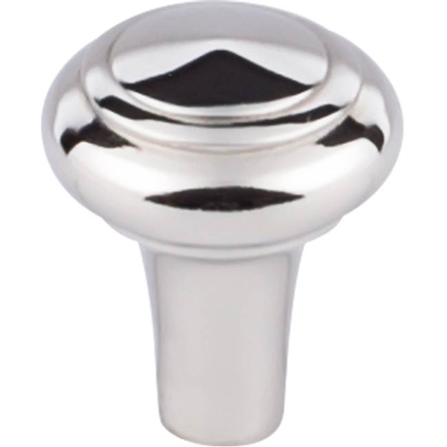 Top Knobs - Aspen II Peak Knob 1 Inch Polished Nickel - Polished Nickel