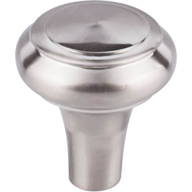 Top Knobs - Aspen II Peak Knob 1 1/4 Inch Brushed Satin Nickel - Brushed Satin Nickel