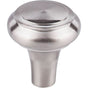 Top Knobs - Aspen II Peak Knob 1 1/4 Inch Brushed Satin Nickel - Brushed Satin Nickel