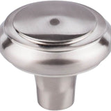 Top Knobs - Aspen II Peak Knob 1 5/8 Inch Brushed Satin Nickel - Brushed Satin Nickel