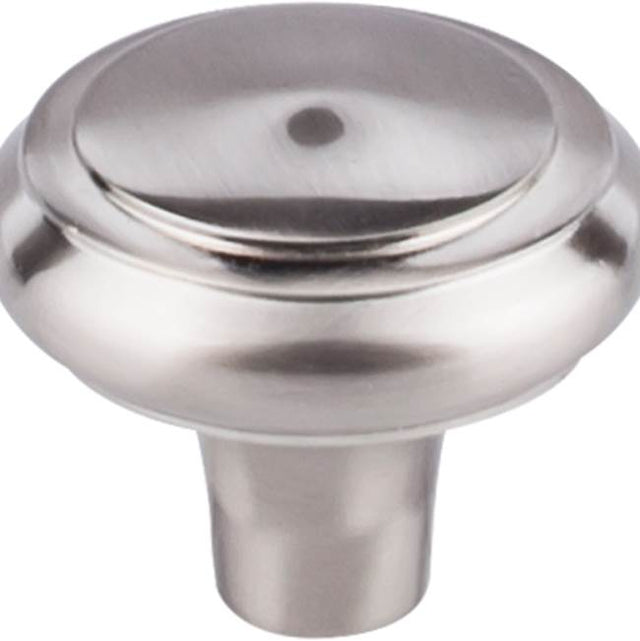 Top Knobs - Aspen II Peak Knob 1 5/8 Inch Brushed Satin Nickel - Brushed Satin Nickel