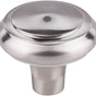 Top Knobs - Aspen II Peak Knob 1 5/8 Inch Brushed Satin Nickel - Brushed Satin Nickel