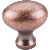 Top Knobs - Egg Knob 1 1/4 Inch Antique Copper - Antique Copper