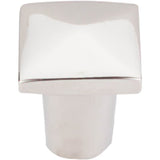 Top Knobs - Aspen II Square Knob 3/4 Inch Polished Nickel - Polished Nickel