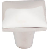 Top Knobs - Aspen II Square Knob 1 1/4 Inch Polished Nickel - Polished Nickel