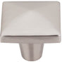 Top Knobs - Aspen II Square Knob 1 1/2 Inch Brushed Satin Nickel - Brushed Satin Nickel