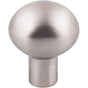 Top Knobs - Aspen II Small Egg Knob 1 3/16 Inch Brushed Satin Nickel - Brushed Satin Nickel