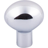 Top Knobs - Aspen II Small Egg Knob 1 3/16 Inch Polished Chrome - Polished Chrome