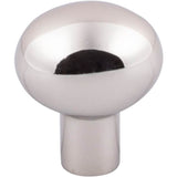 Top Knobs - Aspen II Small Egg Knob 1 3/16 Inch Polished Nickel - Polished Nickel