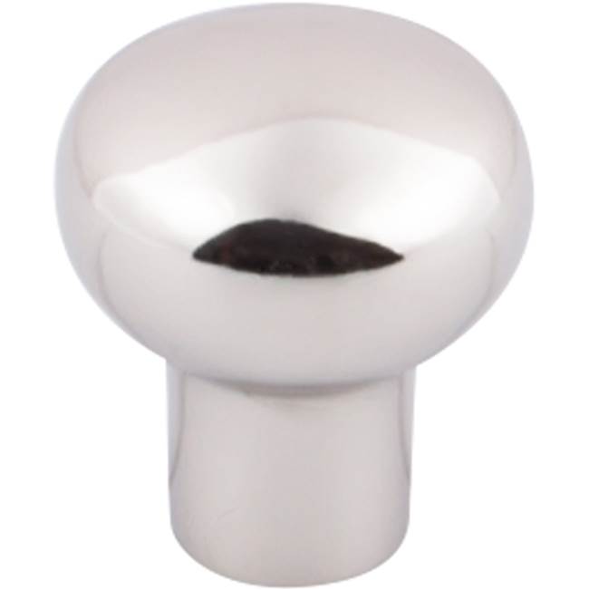 Top Knobs - Aspen II Round Knob 7/8 Inch Polished Nickel - Polished Nickel