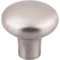 Top Knobs - Aspen II Round Knob 1 5/8 Inch Brushed Satin Nickel - Brushed Satin Nickel