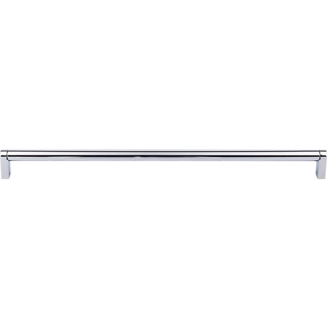 Top Knobs - Pennington Bar Pull 15 Inch (c-c) Polished Chrome - Polished Chrome