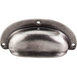 Top Knobs - Mayfair Cup Pull 3 3/4 Inch Pewter Antique - Pewter Antique