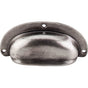 Top Knobs - Mayfair Cup Pull 3 3/4 Inch Pewter Antique - Pewter Antique