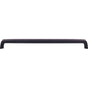 Top Knobs - Tapered Bar Pull 12 5/8 Inch (c-c) Flat Black - Flat Black